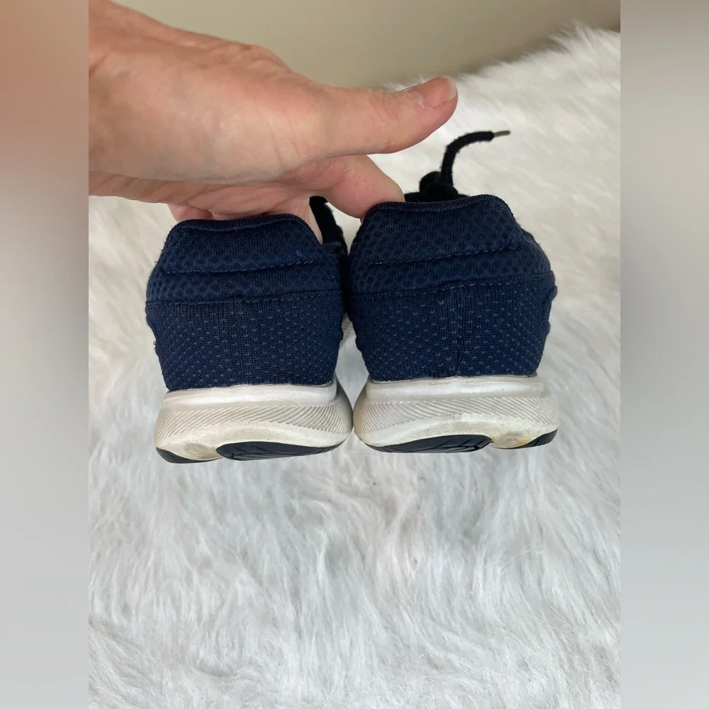 Navy Blue Athletic Sneakers